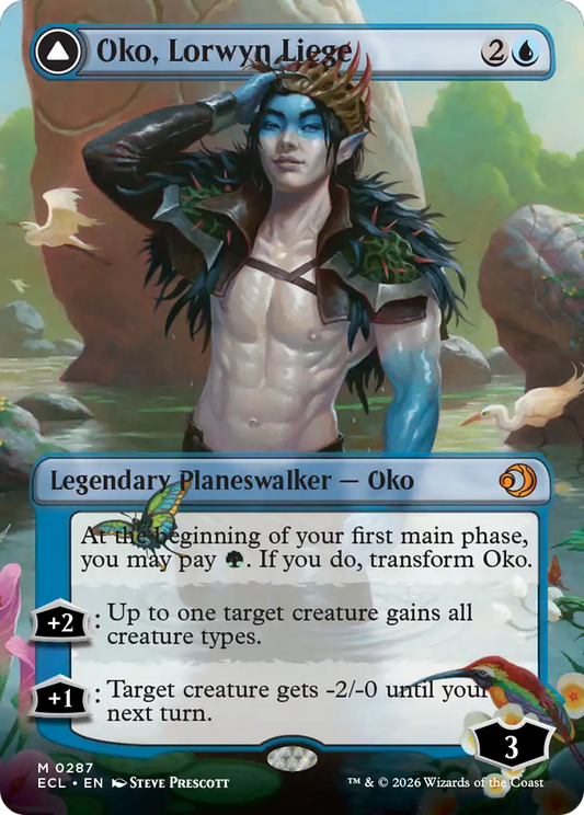 Oko, Lorwyn Liege // Oko, Shadowmoor Scion (ECL) #287 [EN/N]