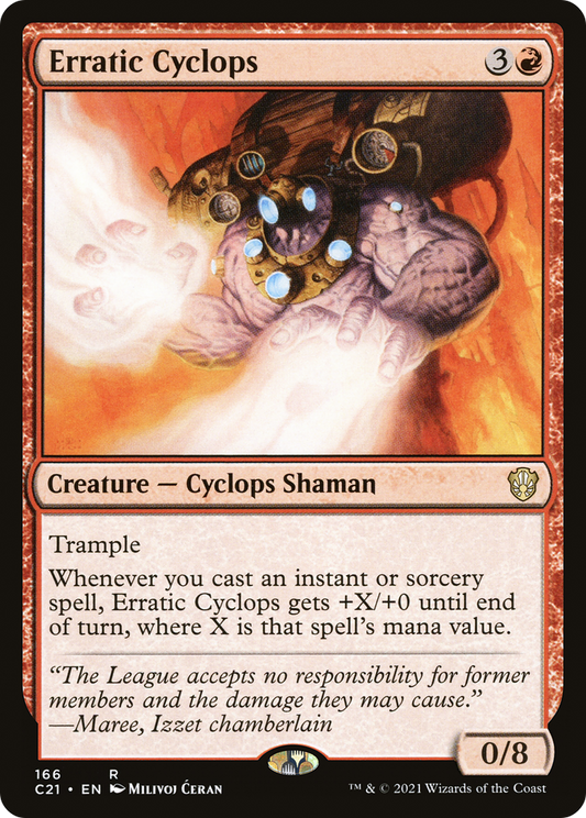 Erratic Cyclops (C21) #166 [EN/N]
