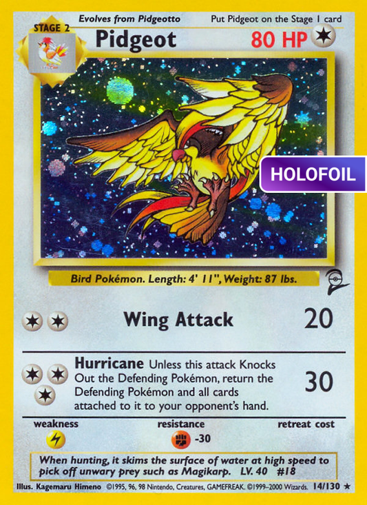 Pidgeot (B2) #014 [EN/H] s/o