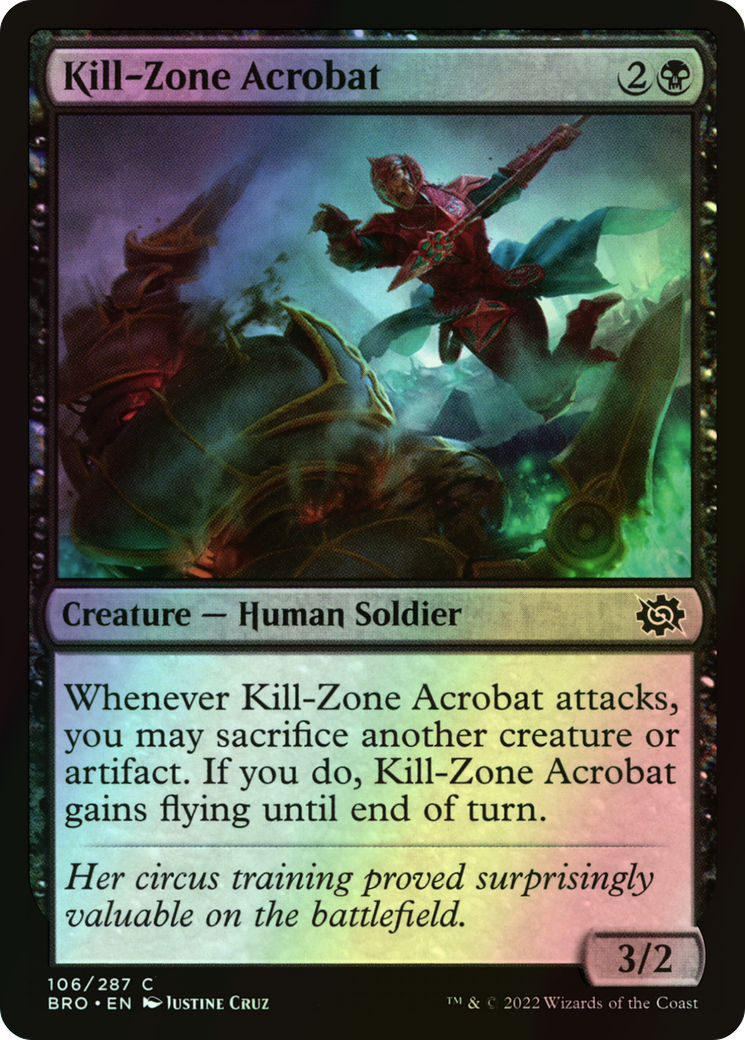 Kill-Zone Acrobat (BRO) #106 [EN/F]
