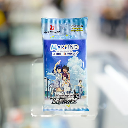 Weiss Schwarz (English Edition) Makeine: Too Many Losing Heroines! [WSE-MKI-W126-BP] Booster Pack