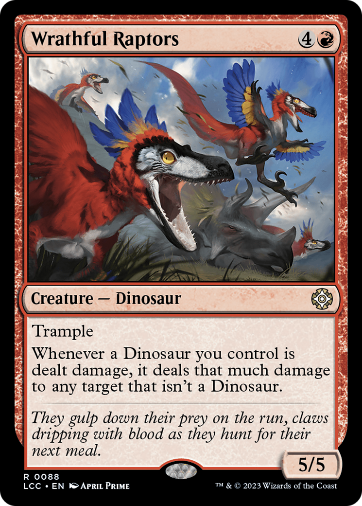 Wrathful Raptors (LCC) #88 [EN/N]