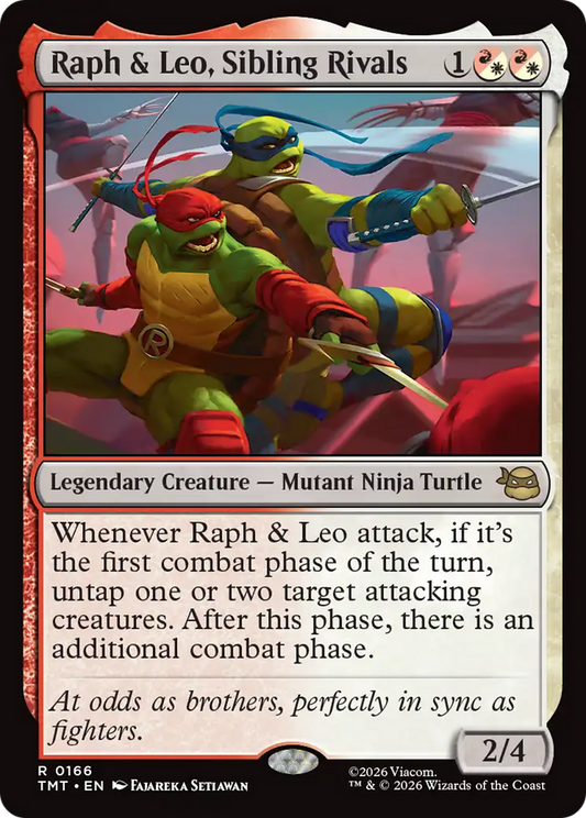 Raph & Leo, Sibling Rivals (TMT) #166 [EN/N]
