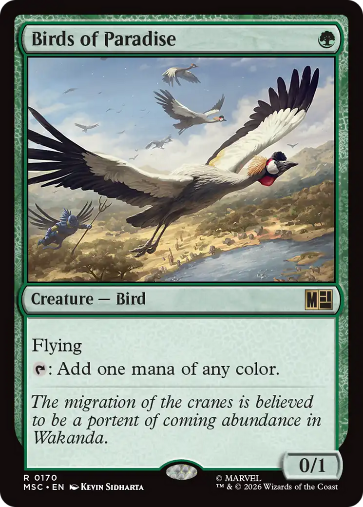 Birds of Paradise (MSC) #170 [EN/N]