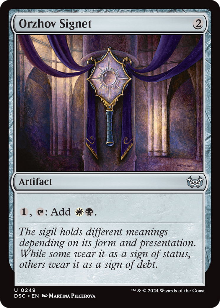 Orzhov Signet (DSC) #249 [EN/N] s/o