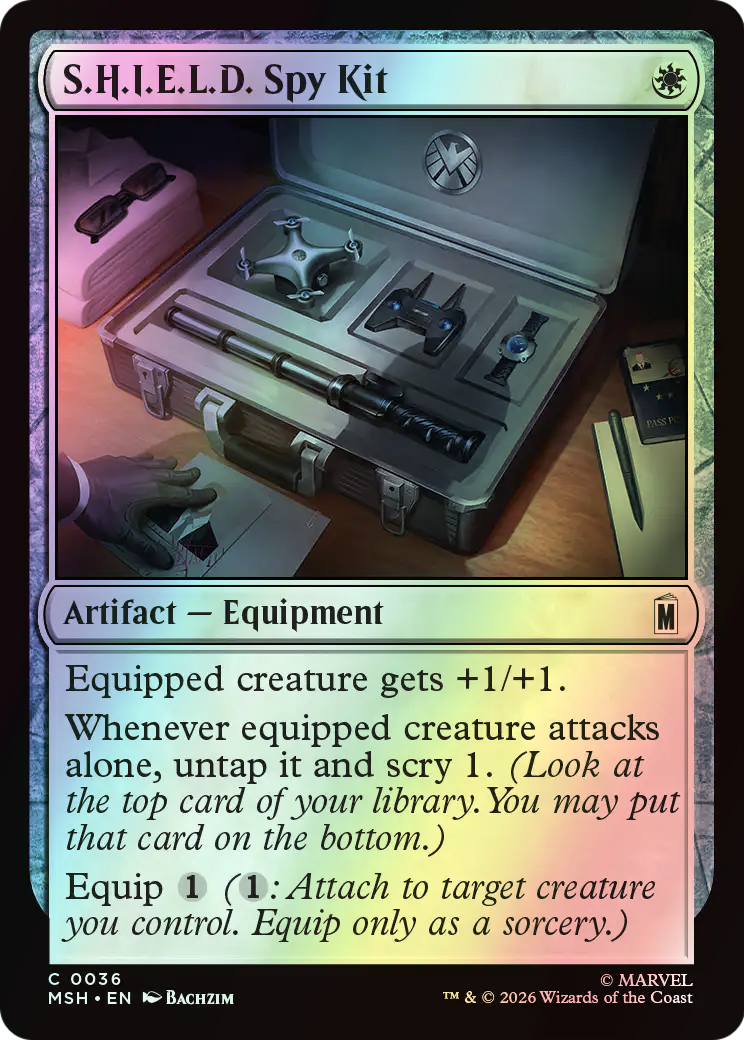 S.H.I.E.L.D. Spy Kit (MSH) #36 [EN/F]