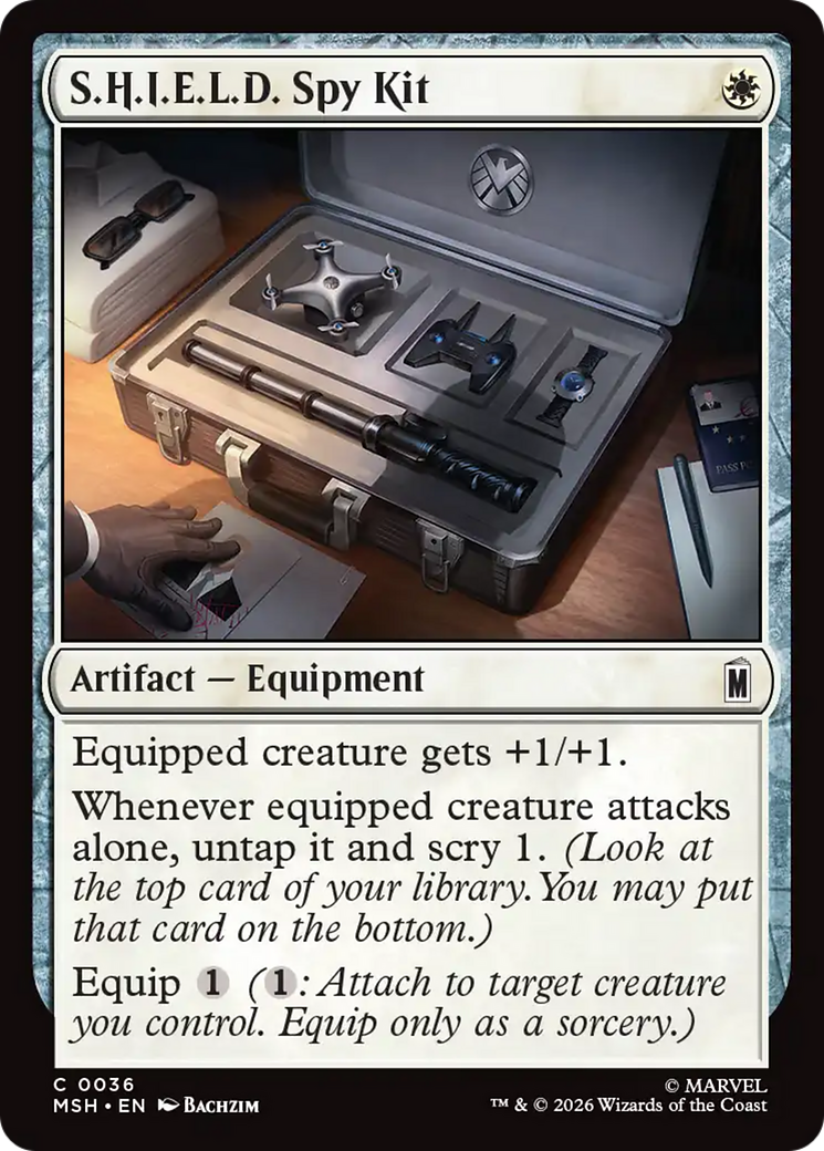 S.H.I.E.L.D. Spy Kit (MSH) #36 [EN/N]