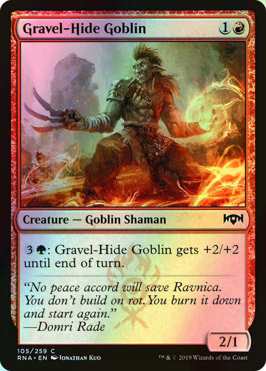 Gravel-Hide Goblin (RNA) #105 [EN/F]