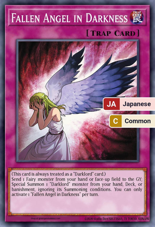 Fallen Angel in Darkness (26PP) #26PP-JP006 [JA/C]