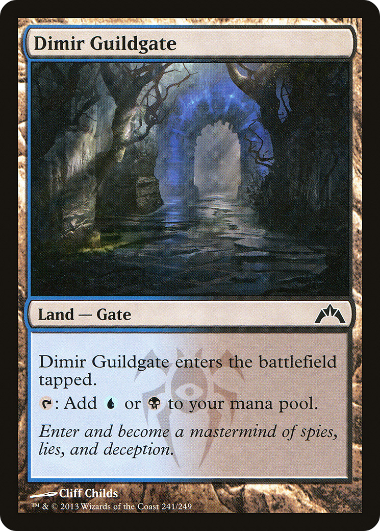 Dimir Guildgate (GTC) #241 [EN/N]