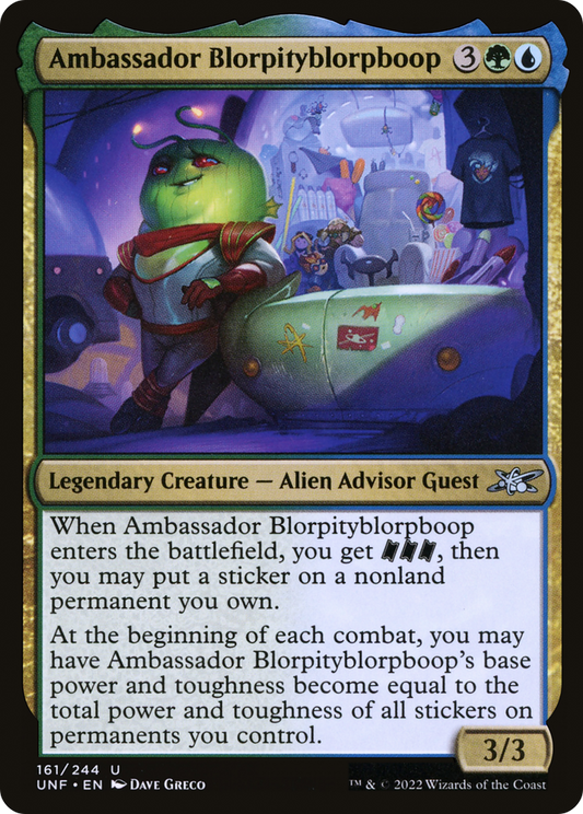 Ambassador Blorpityblorpboop (UNF) #161 [EN/N]