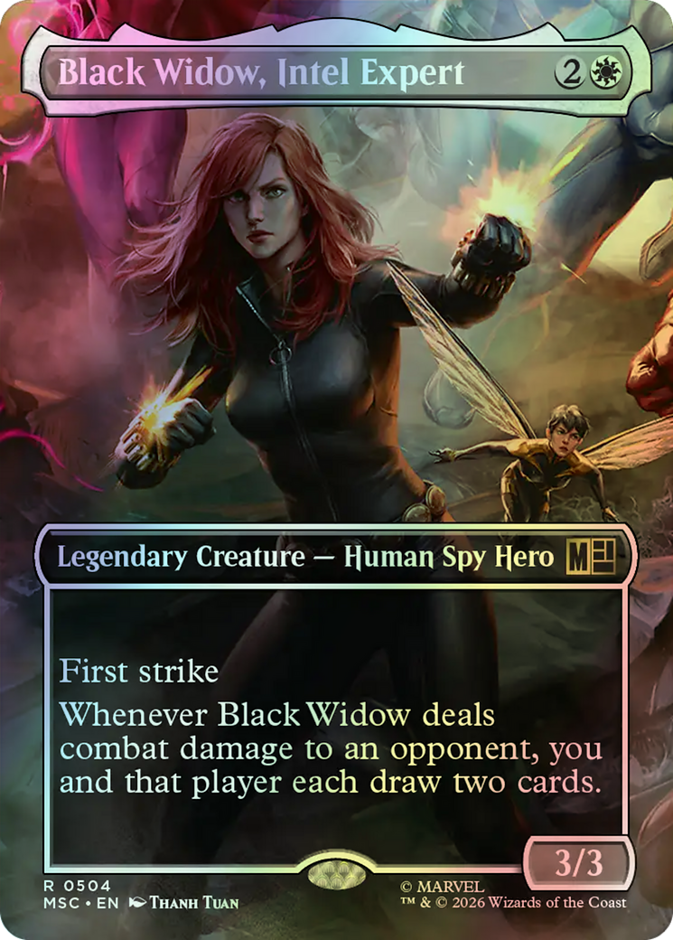 Black Widow, Intel Expert (MSC) #504 [EN/F]