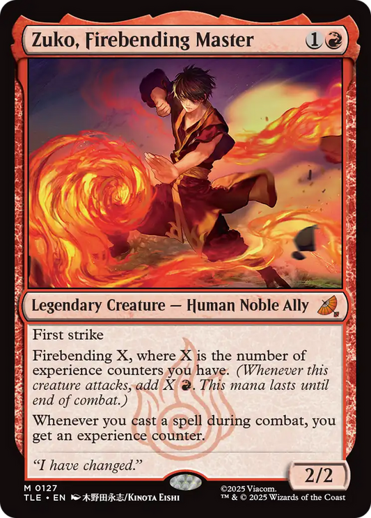 Zuko, Firebending Master (TLE) #127 [EN/N] s/o