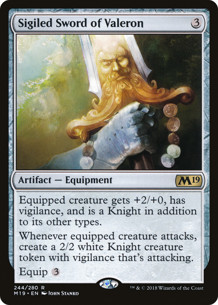 Sigiled Sword of Valeron (M19) #244 [EN/N] s/o