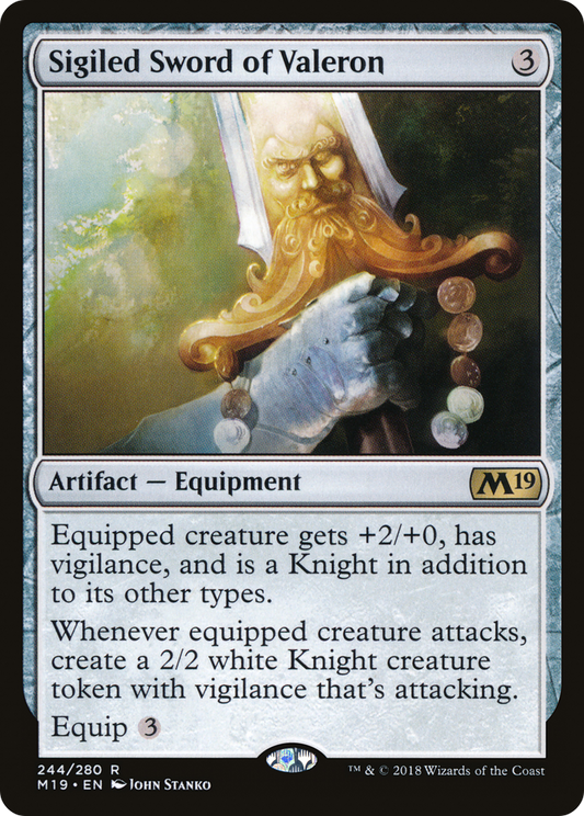 Sigiled Sword of Valeron (M19) #244 [EN/N] s/o