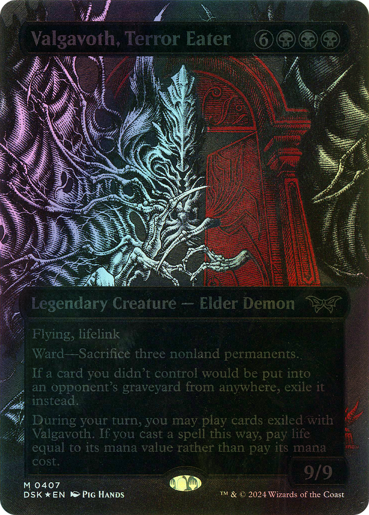Valgavoth, Terror Eater (DSK) #407 [EN/F] s/o