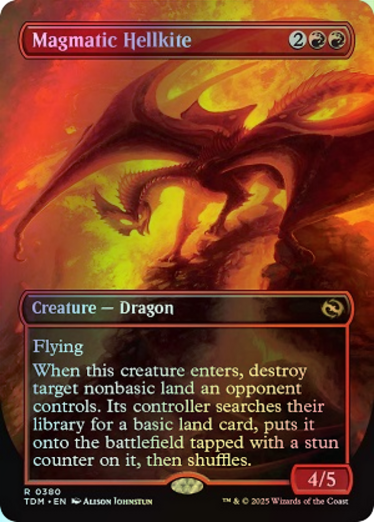 Magmatic Hellkite // Magmatic Hellkite (TDM) #380 [EN/F]