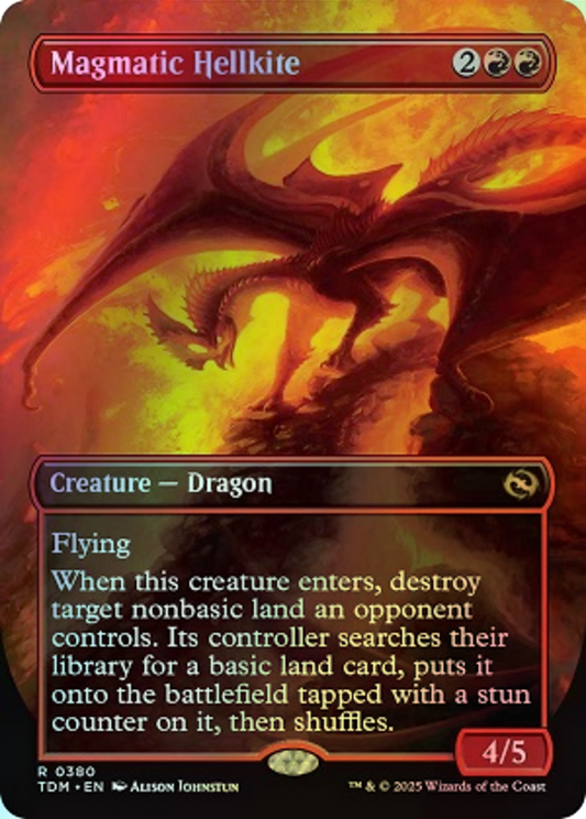 Magmatic Hellkite // Magmatic Hellkite (TDM) #380 [EN/F]