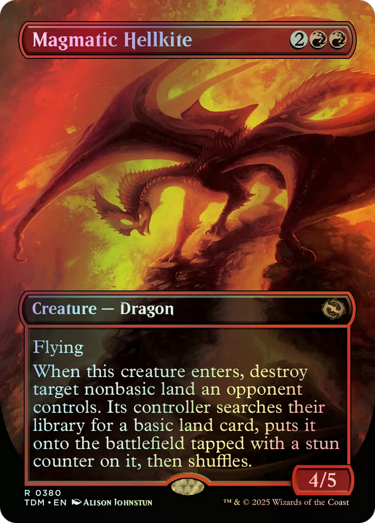 Magmatic Hellkite // Magmatic Hellkite (TDM) #380 [EN/F]