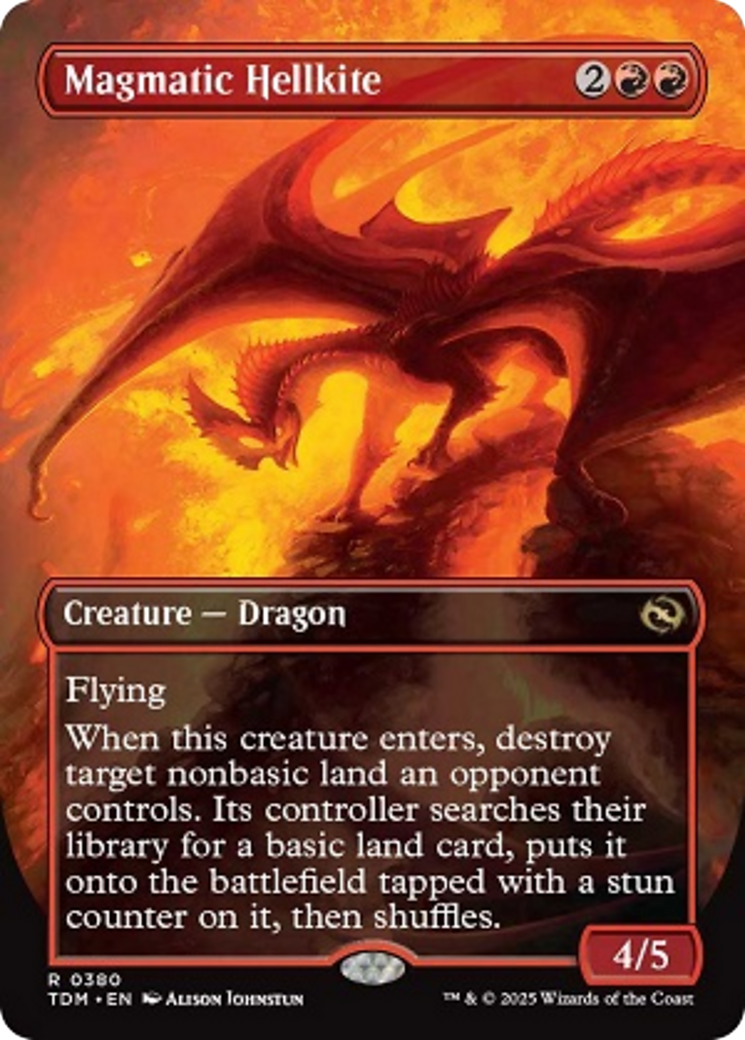 Magmatic Hellkite // Magmatic Hellkite (TDM) #380 [EN/N] s/o