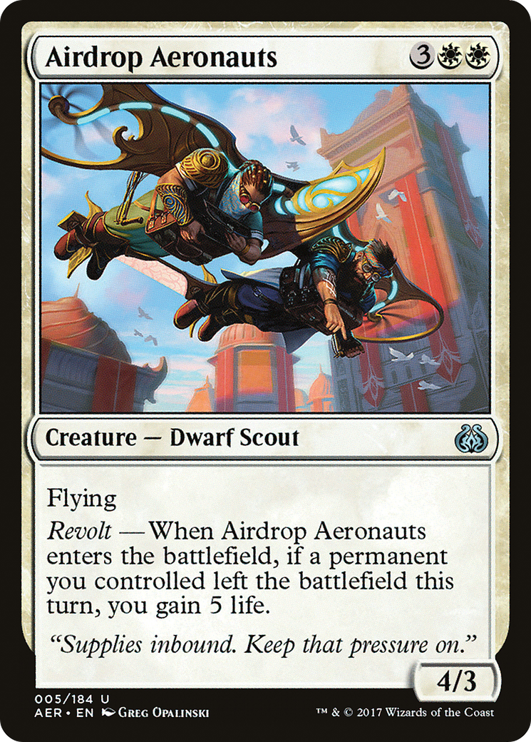 Airdrop Aeronauts (AER) #5 [EN/N]