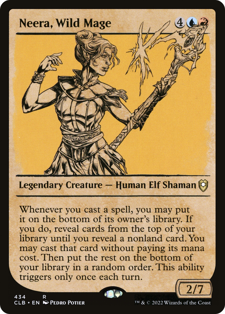 Neera, Wild Mage (CLB) #434 [EN/N]