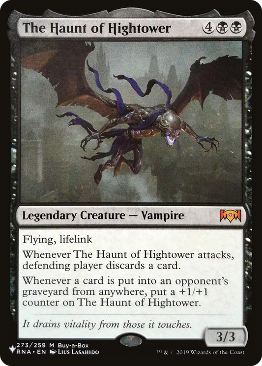 The Haunt of Hightower (PLST) #RNA-273 [EN/N] s/o