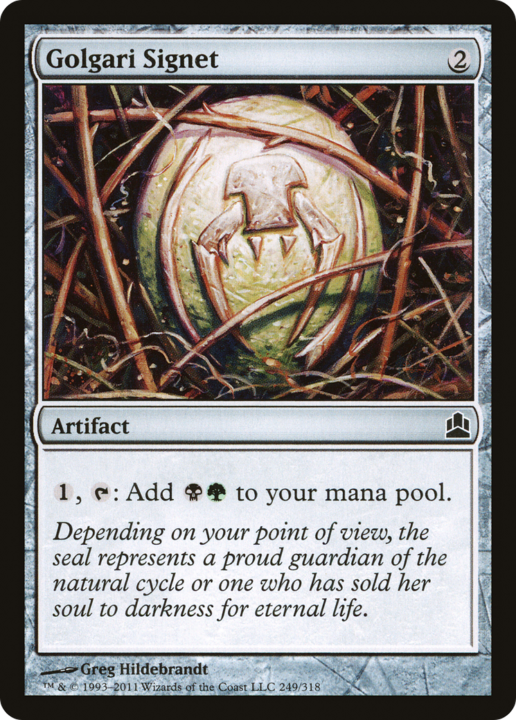 Golgari Signet (CMD) #249 [EN/N]
