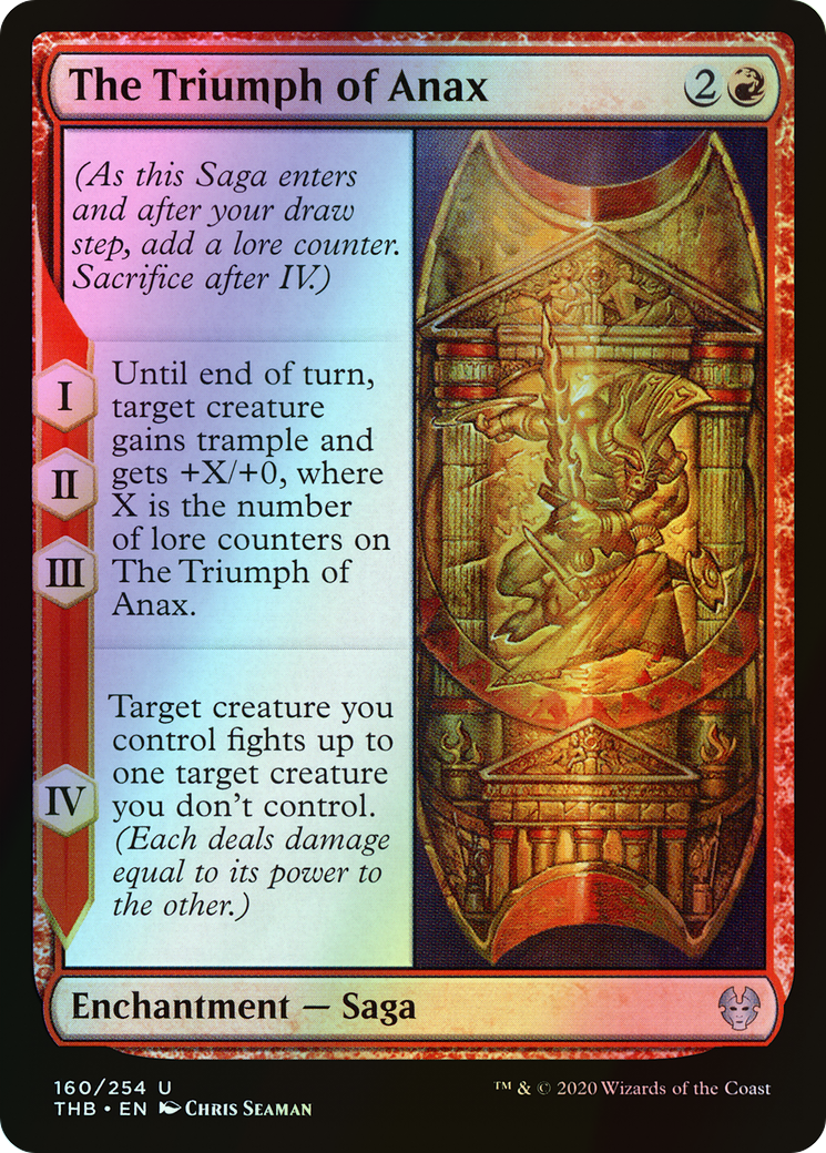The Triumph of Anax (THB) #160 [EN/F]