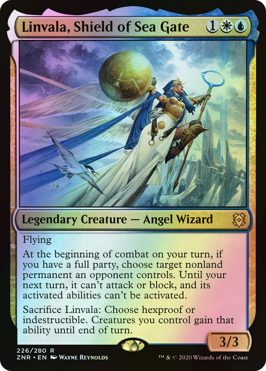 Linvala, Shield of Sea Gate (ZNR) #226 [EN/F] s/o