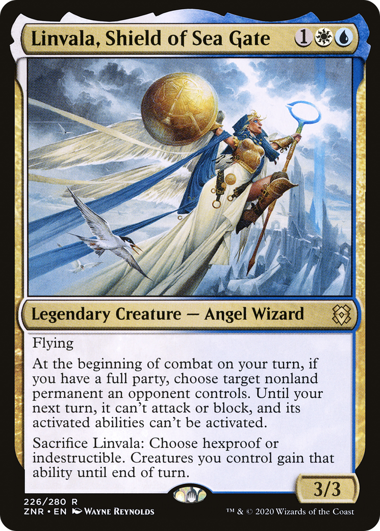 Linvala, Shield of Sea Gate (ZNR) #226 [EN/N]