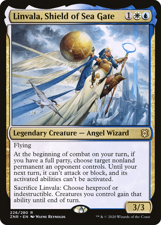 Linvala, Shield of Sea Gate (ZNR) #226 [EN/N]