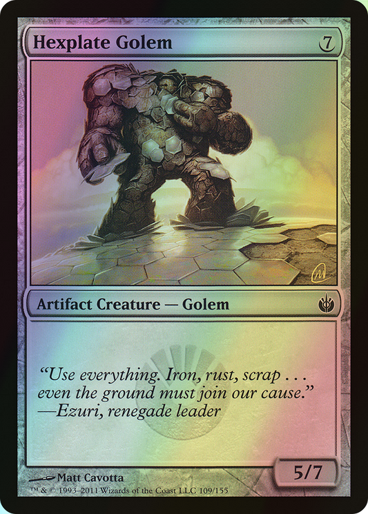 Hexplate Golem (MBS) #109 [EN/F]