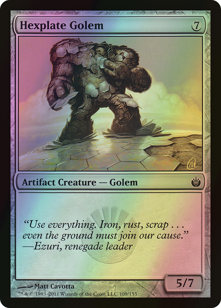 Hexplate Golem (MBS) #109 [EN/F]