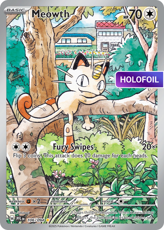 Meowth (PFL) #106 [EN/H]