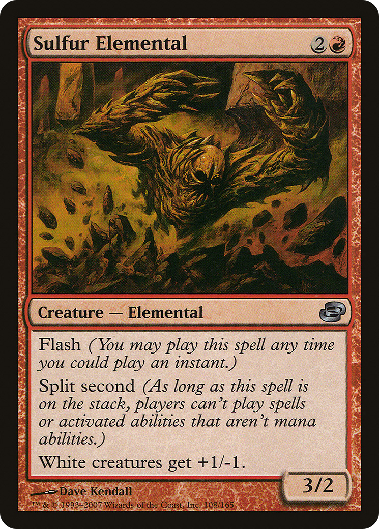 Sulfur Elemental (PLC) #108 [EN/N]