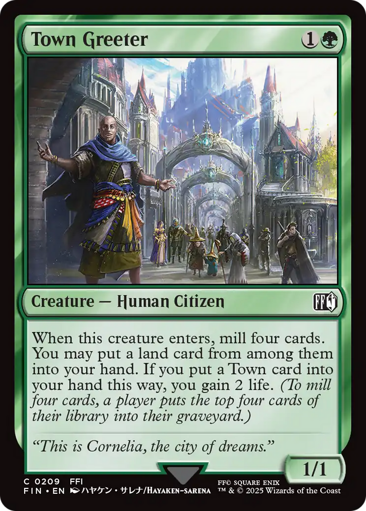 Town Greeter (FIN) #209 [EN/N]