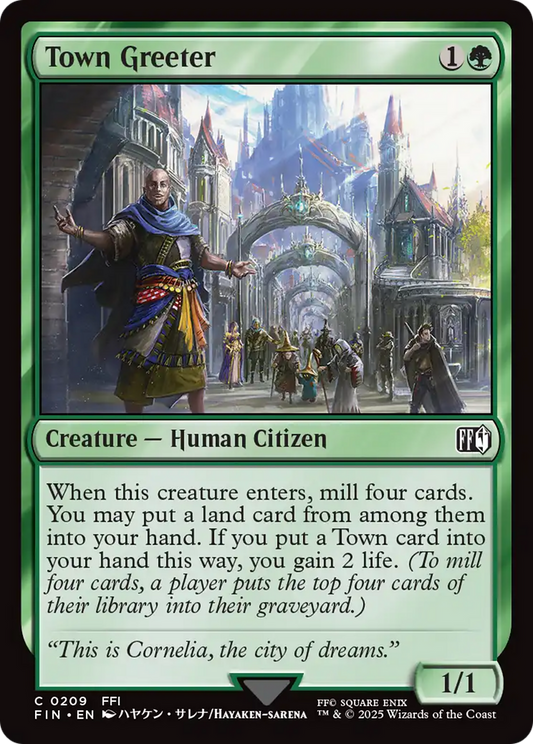 Town Greeter (FIN) #209 [EN/N]