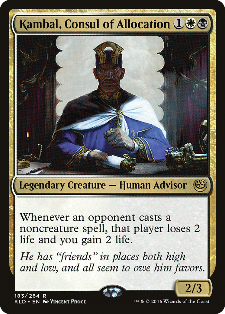 Kambal, Consul of Allocation (KLD) #183 [EN/N]