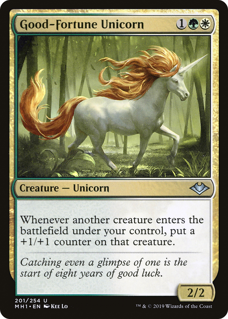Good-Fortune Unicorn (MH1) #201 [EN/N]