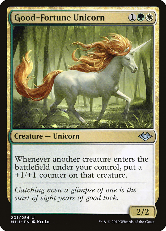 Good-Fortune Unicorn (MH1) #201 [EN/N]