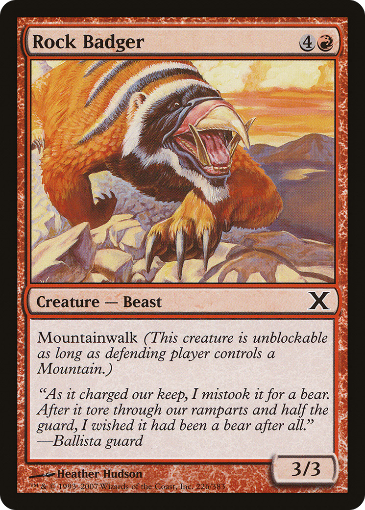 Rock Badger (10E) #226 [EN/N]