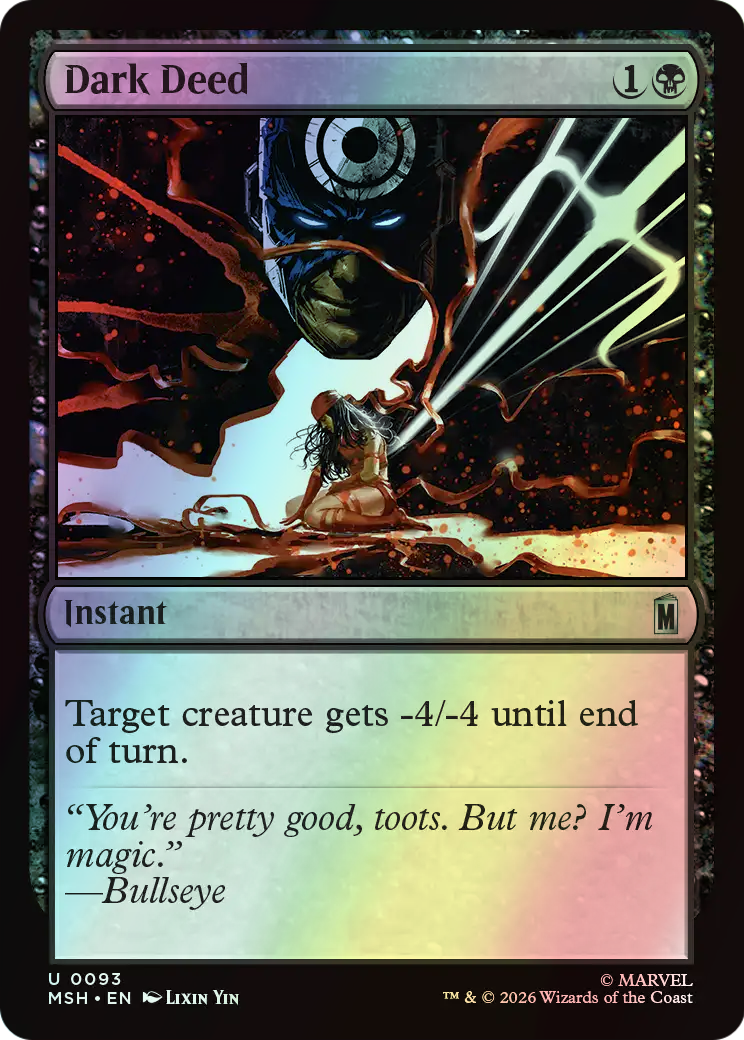Dark Deed (MSH) #93 [EN/F]