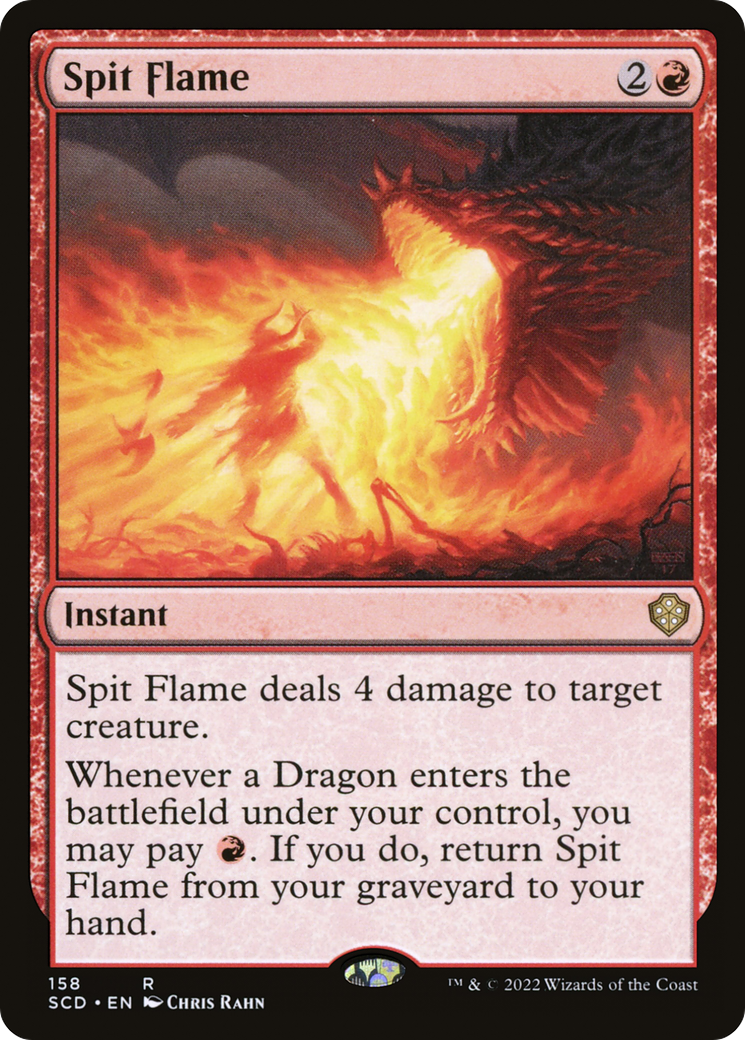 Spit Flame (SCD) #158 [EN/N] s/o