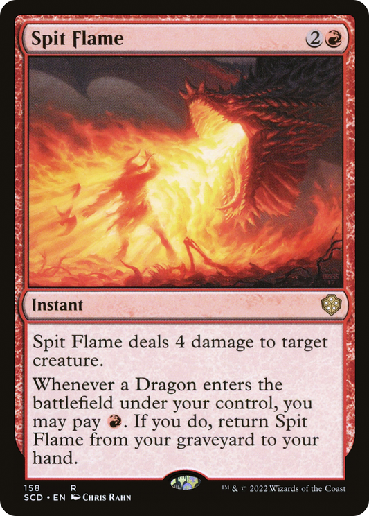 Spit Flame (SCD) #158 [EN/N]
