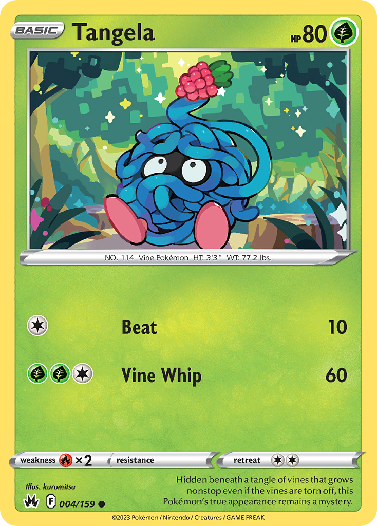 Tangela (CRZ) #004 [EN/N] s/o