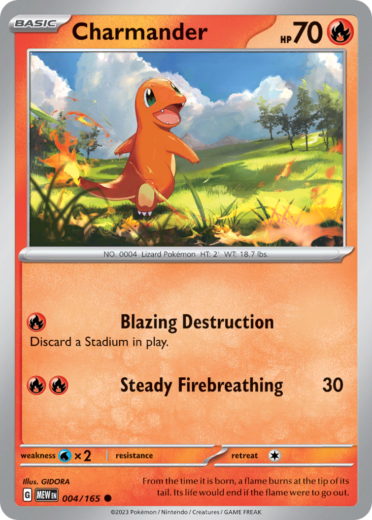 Charmander (MEW) #4 [EN/N]