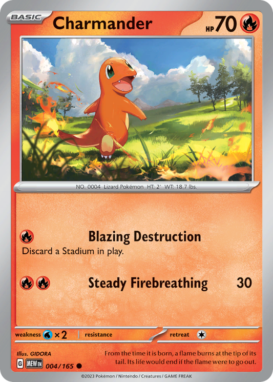 Charmander (MEW) #4 [EN/N]