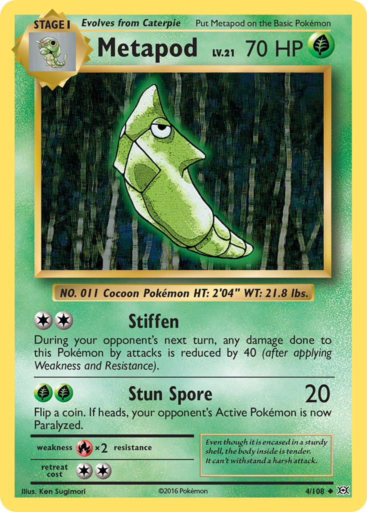 Metapod (EVO) #4 [EN/N] s/o