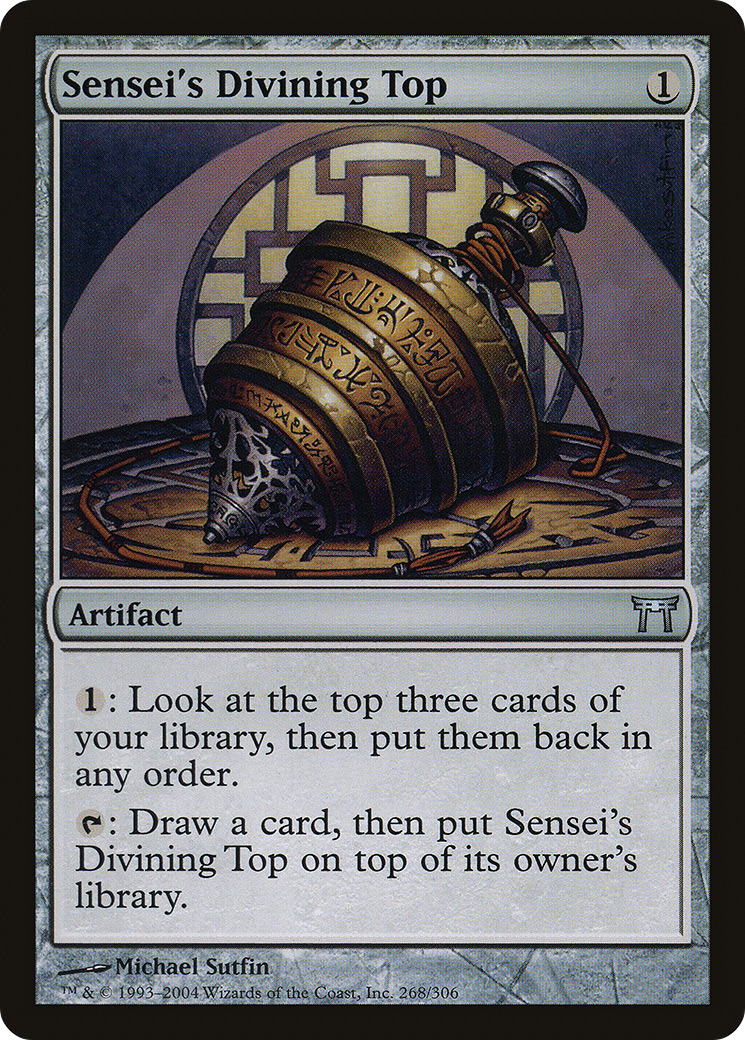 Sensei's Divining Top (CHK) #268 [EN/N]